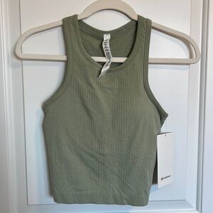 New Lululemon Ebb to Street Cropped Tank